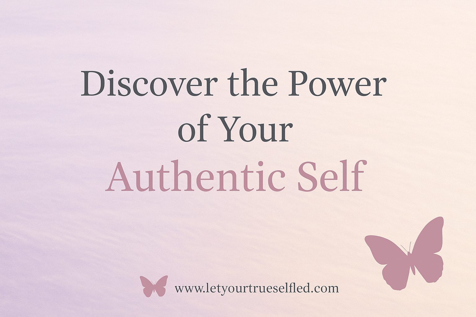 Foto's Let Your True Self Lead