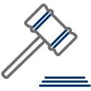 Gavel icon.