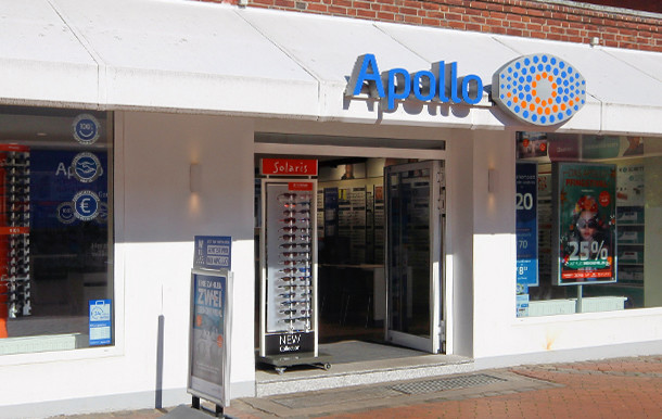 Apollo-Optik, Tibarg 33 in Hamburg
