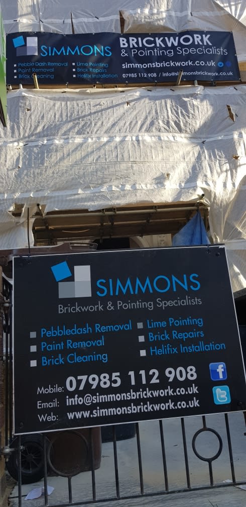 Simmons Brickwork Beckenham 07985 112908
