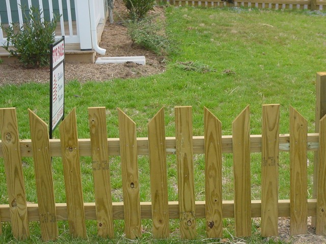 Custom Picket fence