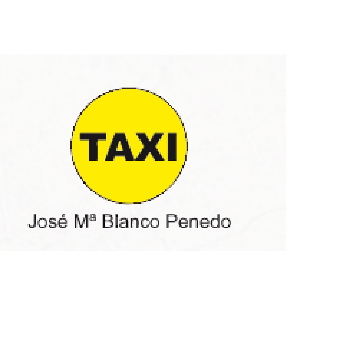 Taxi Pontedeume - José María Blanco Penedo Logo