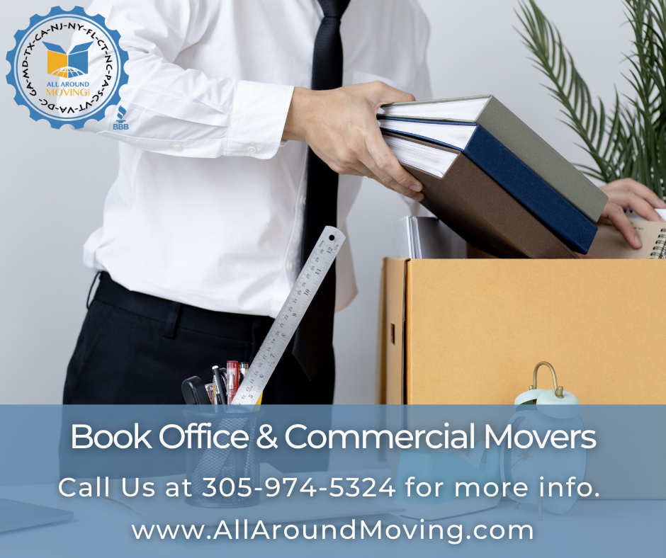 When it comes to commercial moves, no task is too big or too small for All Around Moving Services Company. With our extensive experience and expertise in handling commercial relocations, we are the go-to choice for businesses of all sizes in need of a seamless and efficient move. Whether you're relocating your office space, transferring your warehouse, or need specialized equipment transport, our dedicated team is equipped to handle it all. We understand the unique challenges and time constraints that come with commercial moves, and we are committed to minimizing downtime and ensuring a smooth transition for your business. With our attention to detail, professionalism, and personalized approach, you can trust All Around Moving Services Company to handle your commercial move with the utmost care and efficiency. Contact us today to book our services and let us take care of your next commercial relocation.