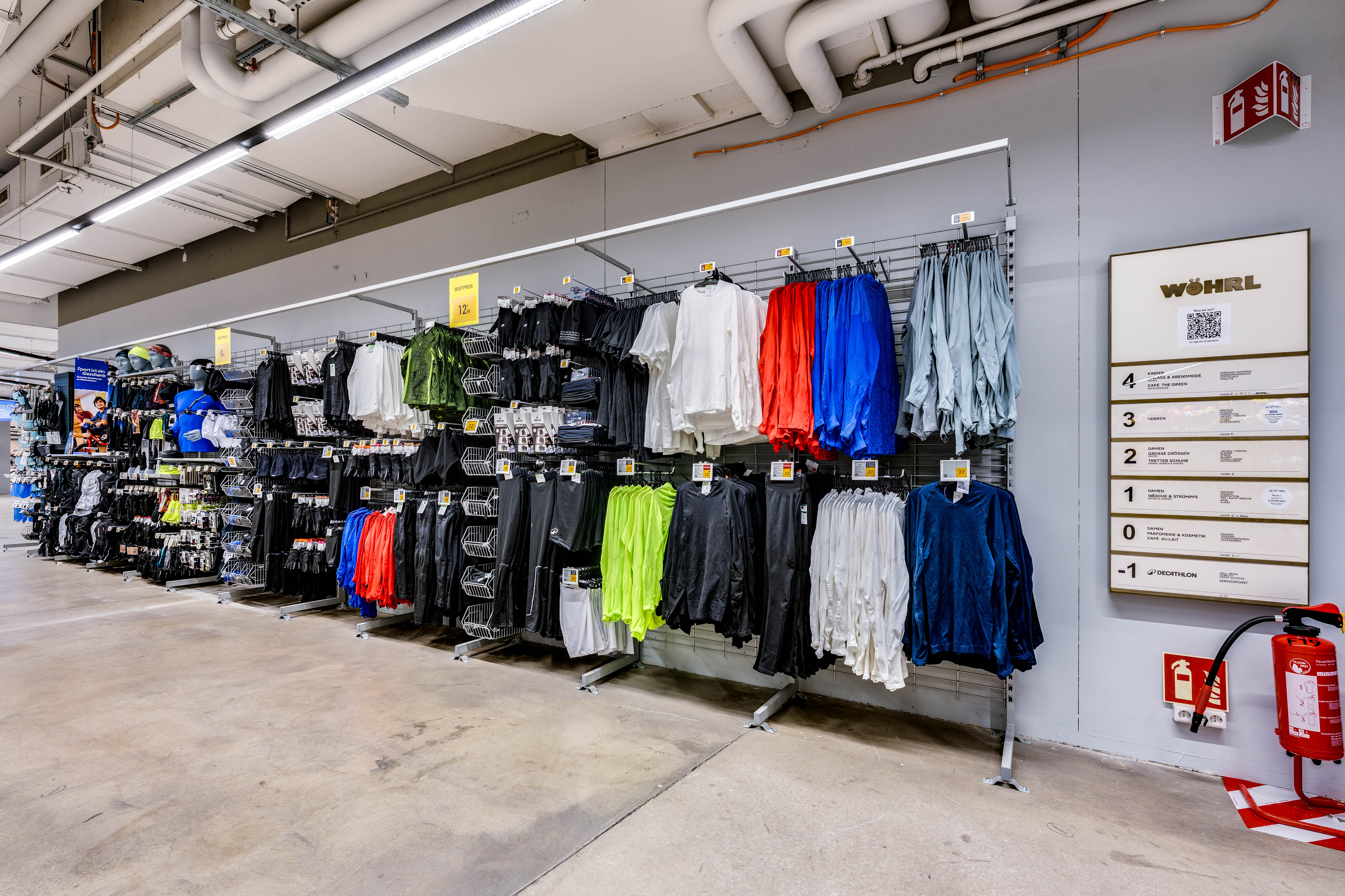 Bilder DECATHLON Nürnberg im WÖHRL