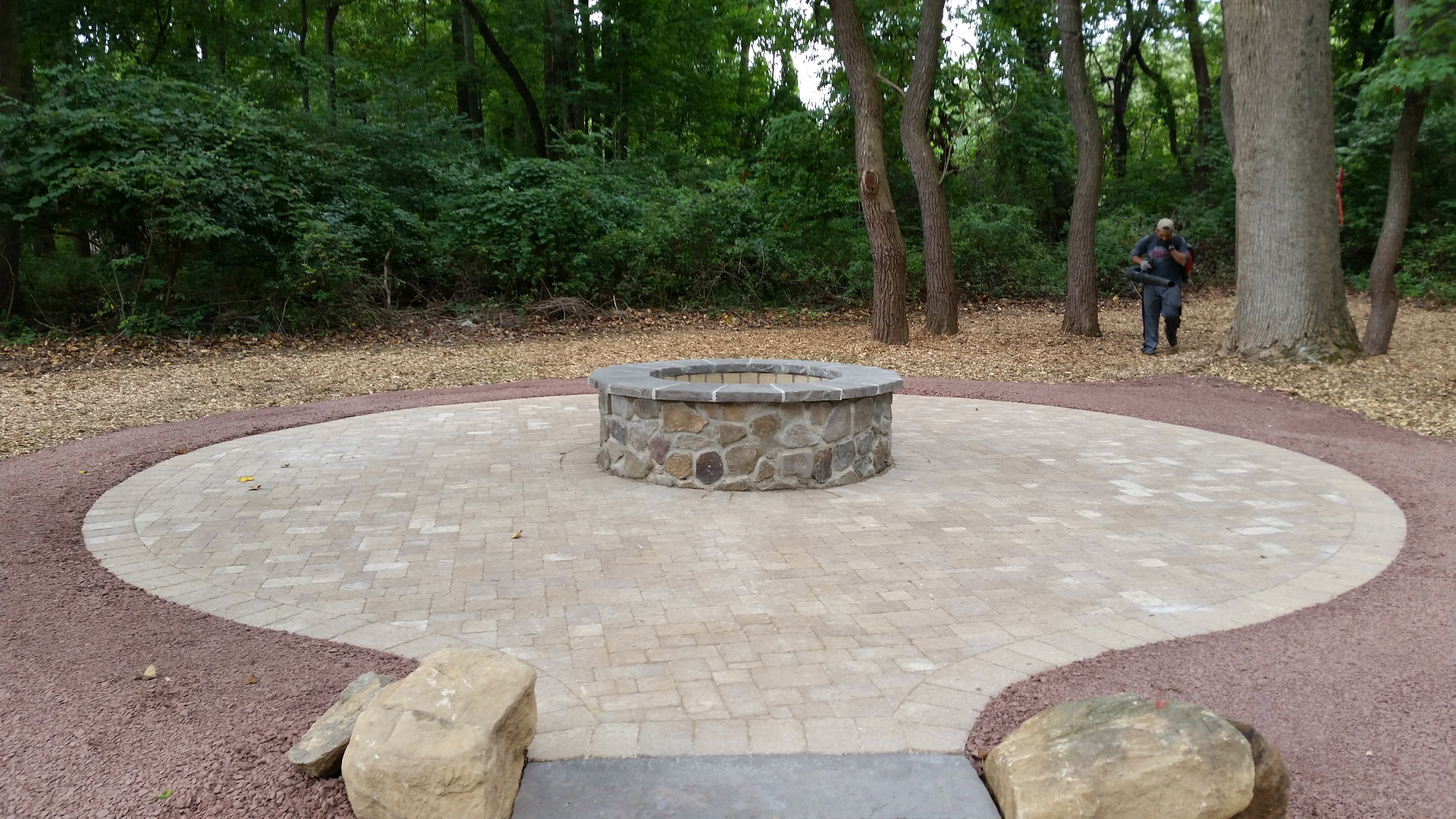 Fire Pit & Patio in Glen Mills, Garnet Valley, Media, & West Chester PA - ScapeWorx