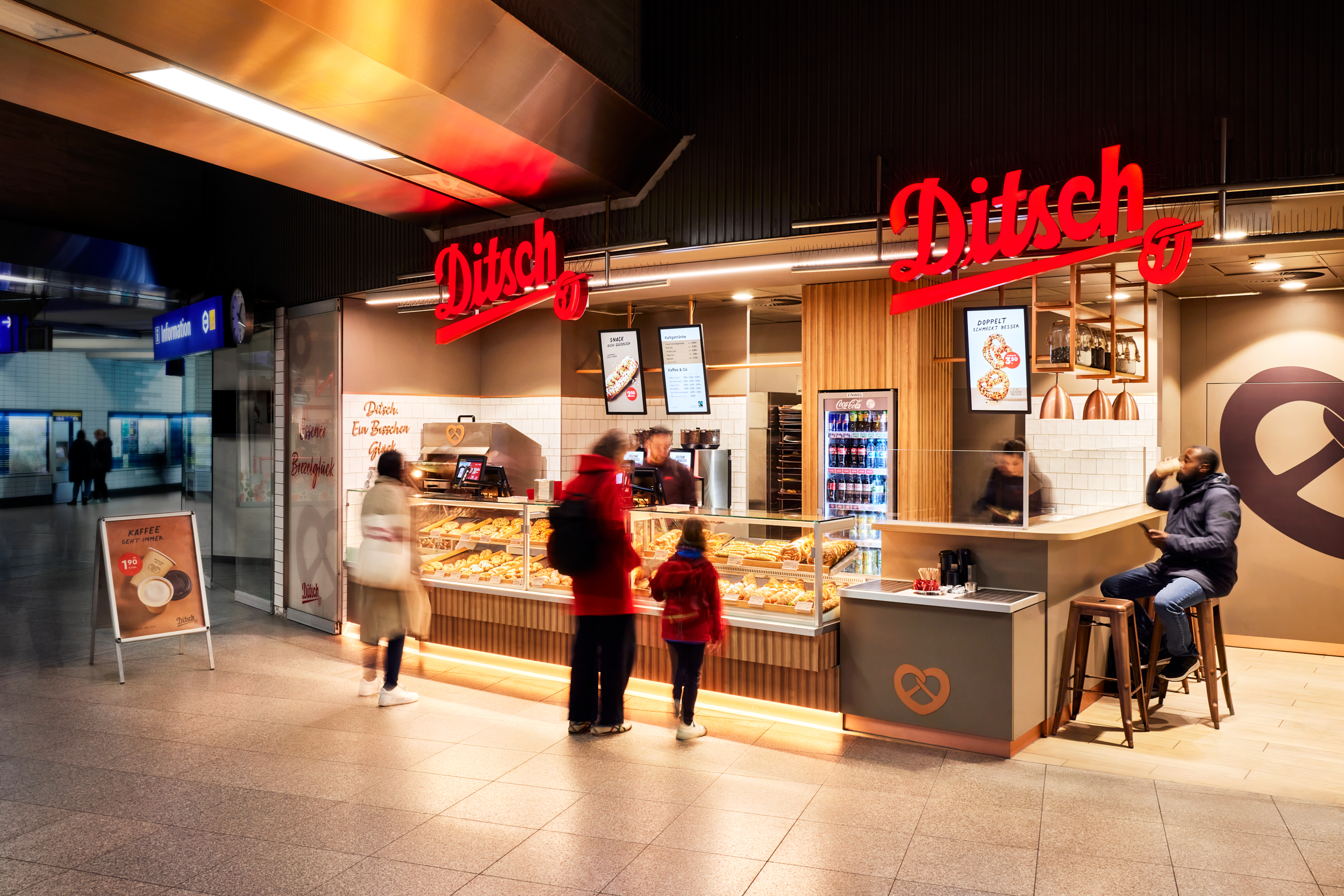 Ditsch U-Bahnpassage Essen Hauptbahnhof in Essen - Logo