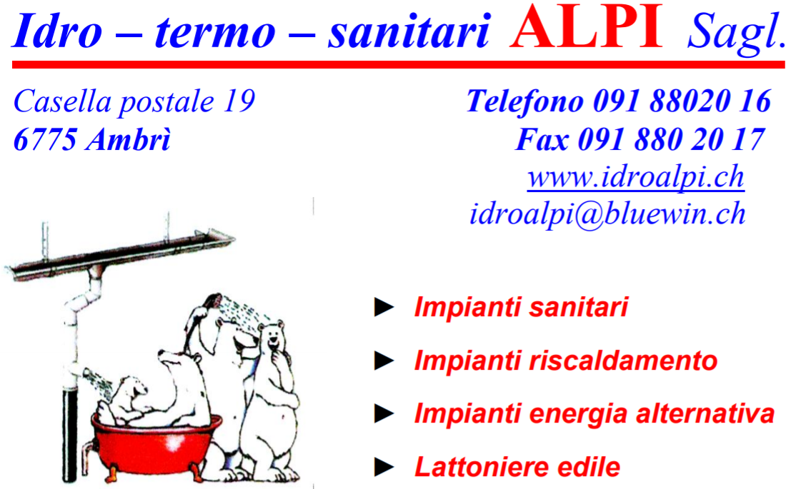 Bilder Idro-termo-sanitari ALPI Sagl