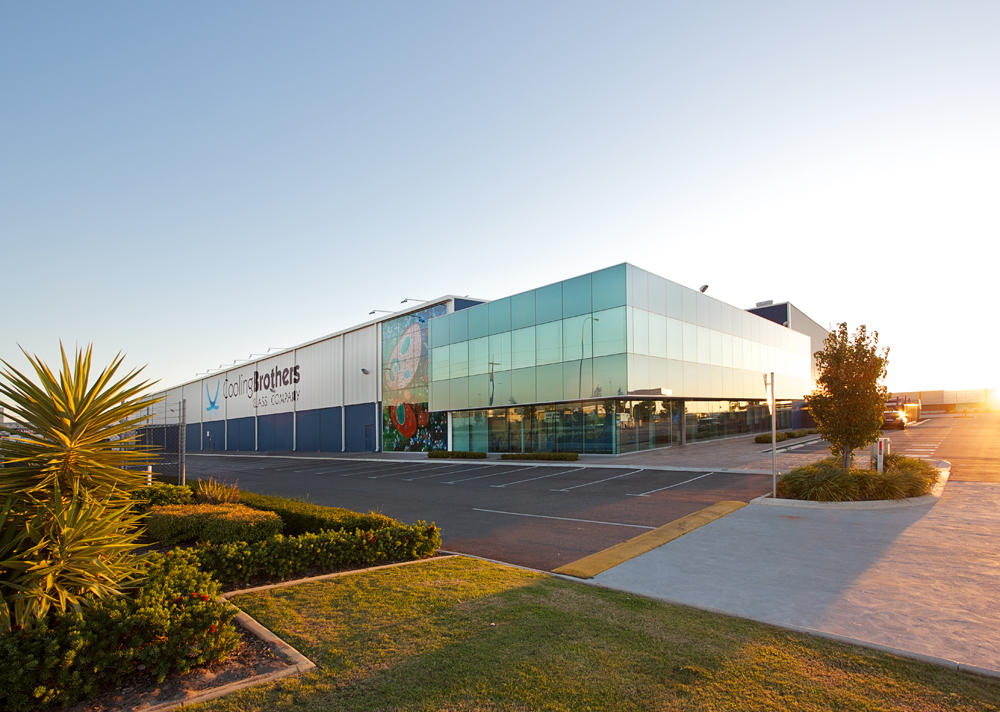 Images Cooling Brother's Glass Company and Digi Glass Australasia
