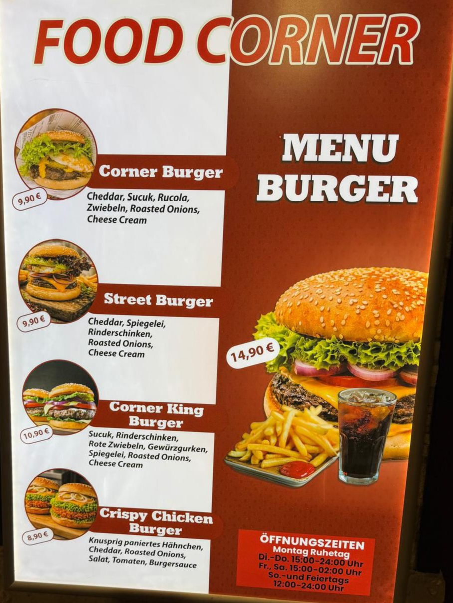 Food Corner, Anshelm Str. 5 in Pforzheim