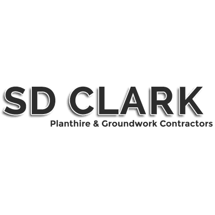 LOGO SD Clark Planthire & Groundworks Blairgowrie 07766 721810