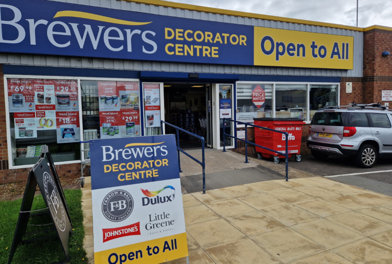 Brewers Decorator Centres Corby 01536 206226