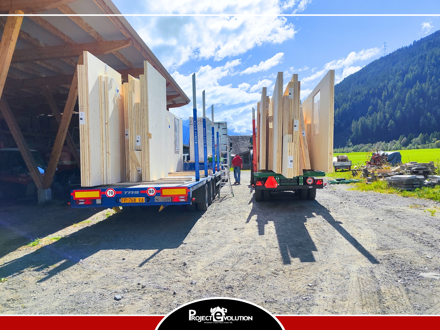 Bilder Project Evolution SA - Case in Legno Svizzera