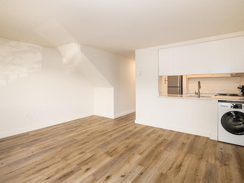 Vacant room with Wooden Floor
