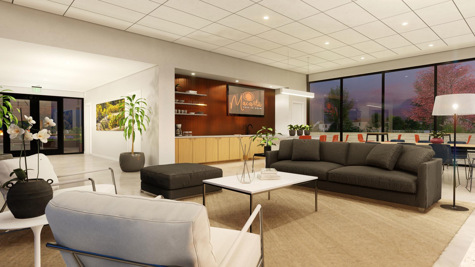 The Spoke Amenity Center entrance