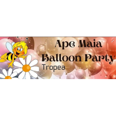Ape Maia Balloon Party Logo