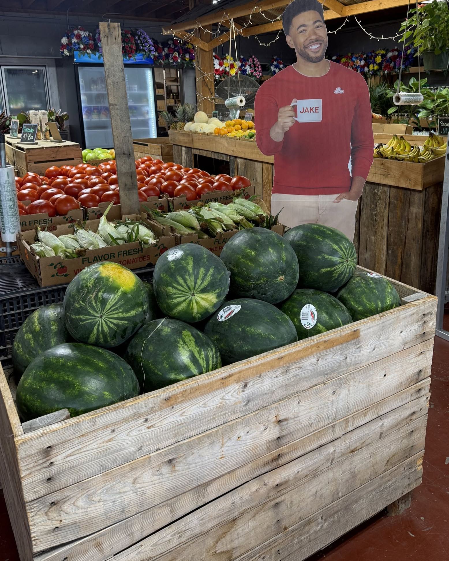 Where's Jake Wednesday? He's at Jiggs Fruit Market in Valley Station, a 4th-gen family business since 1957. Run by Chad and Liz Melton, they offer fresh field-grown produce and Kentucky-raised meats. Visit them today at 5301 Valley Station Rd!