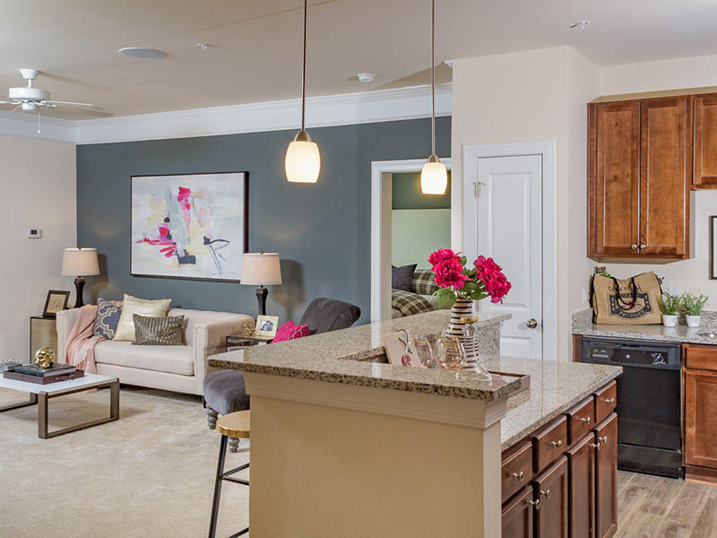 Dining Room with Open Living Room