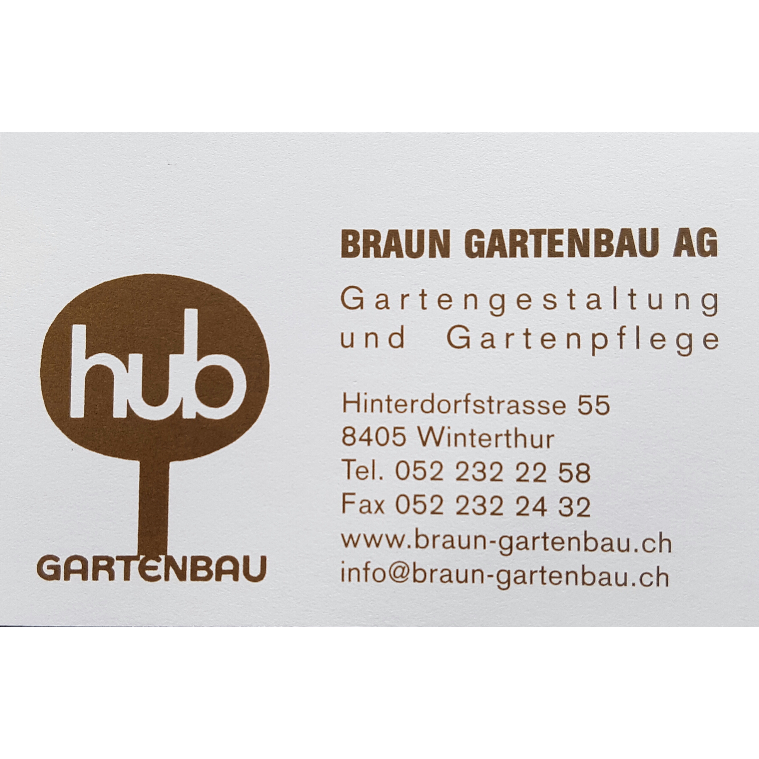 Braun Gartenbau AG Logo