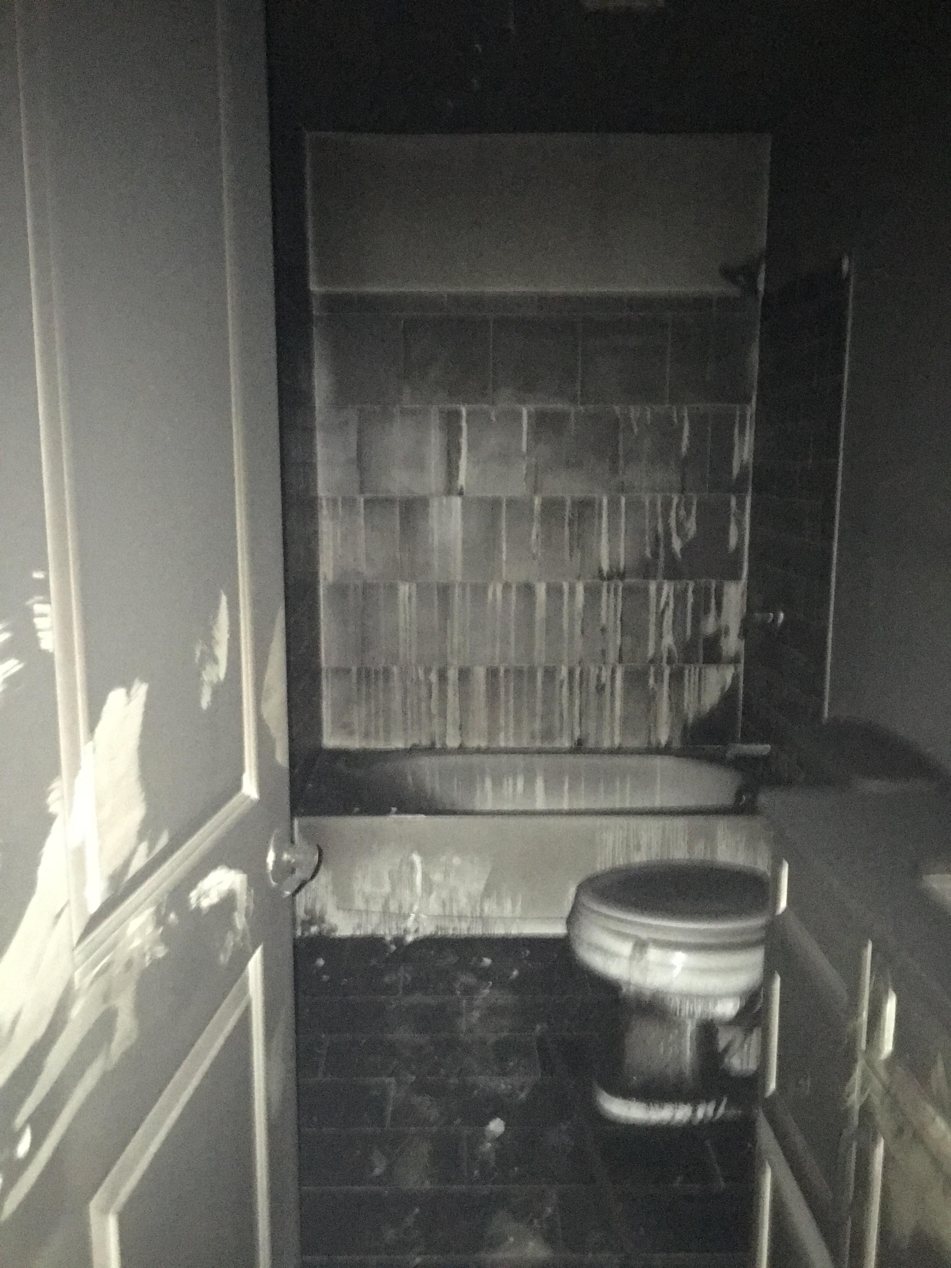 A large fire filled this home full of smoke and left a lot of soot for us to clean.