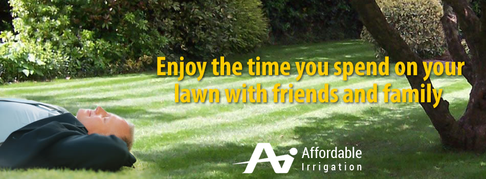 Affordable Irrigation Tulsa will water your yard so you can enjoy it.