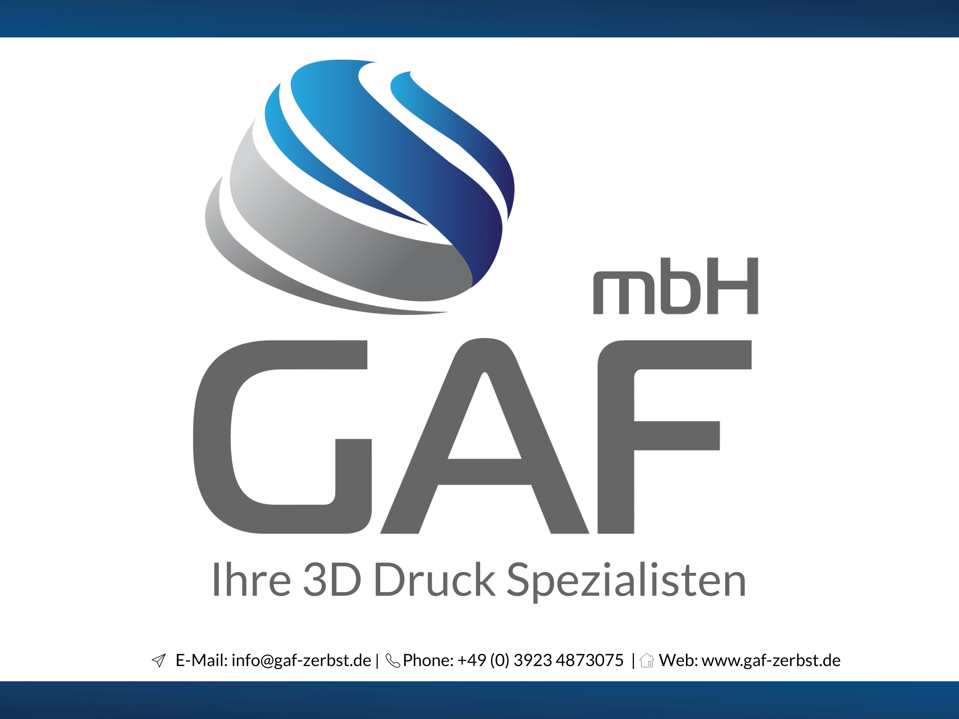 GAF - Gesellschaft für additive Fertigung mbH, Heidmathen 8 in Zerbst/Anhalt