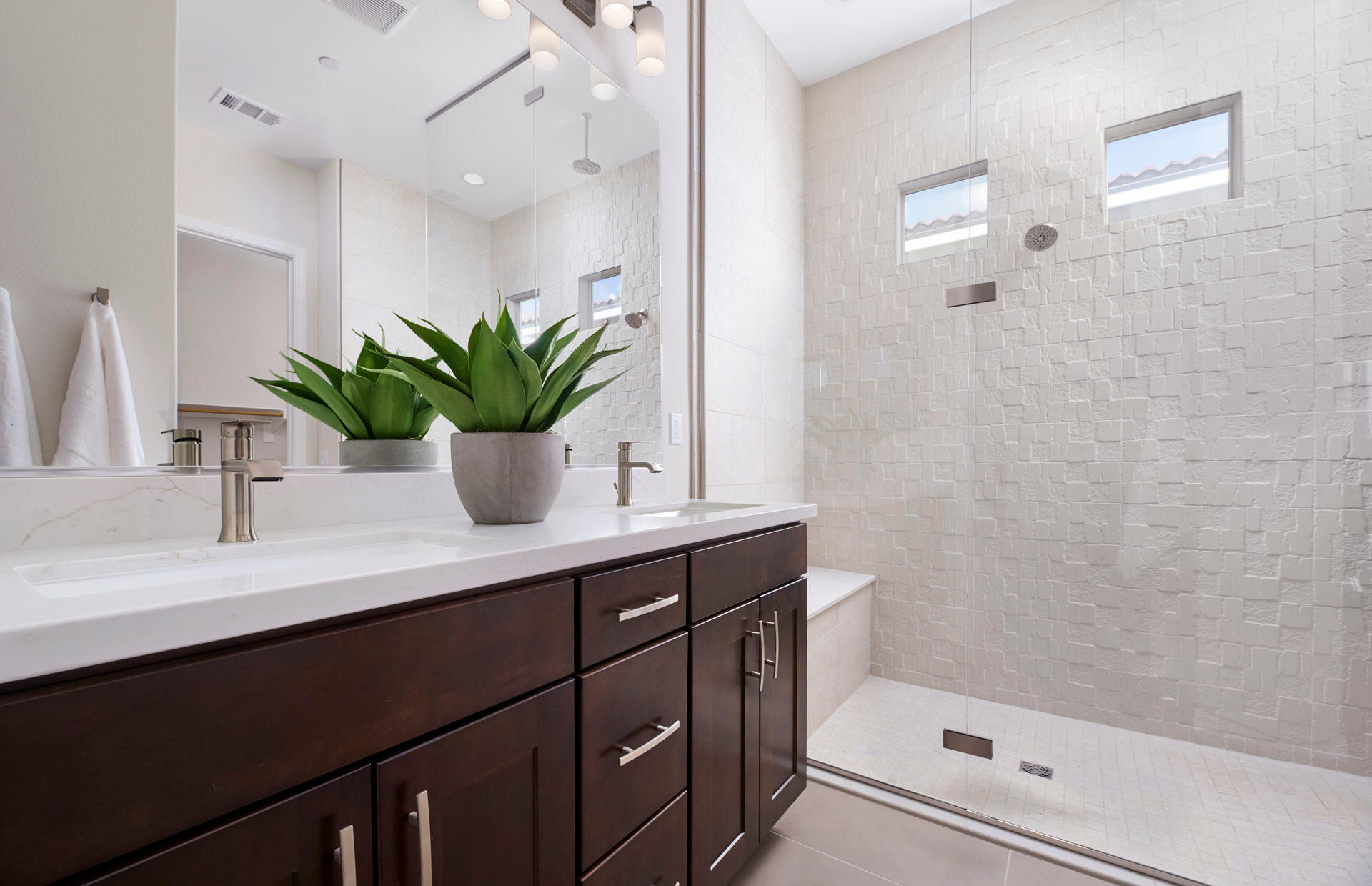 Kinsey Model Home Owner's Bathroom