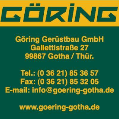 Göring Gerüstbau GmbH in Gotha in Thüringen - Logo