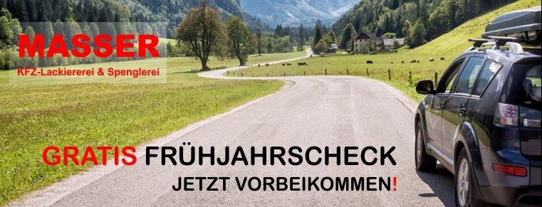 Bild zu Gratis Frühjahrscheck - Einfach online buchen https://www.lackiererei-masser.at/de/gratis-fruehjahrscheck.html KFZ-Lackiererei & Spenglerei Masser