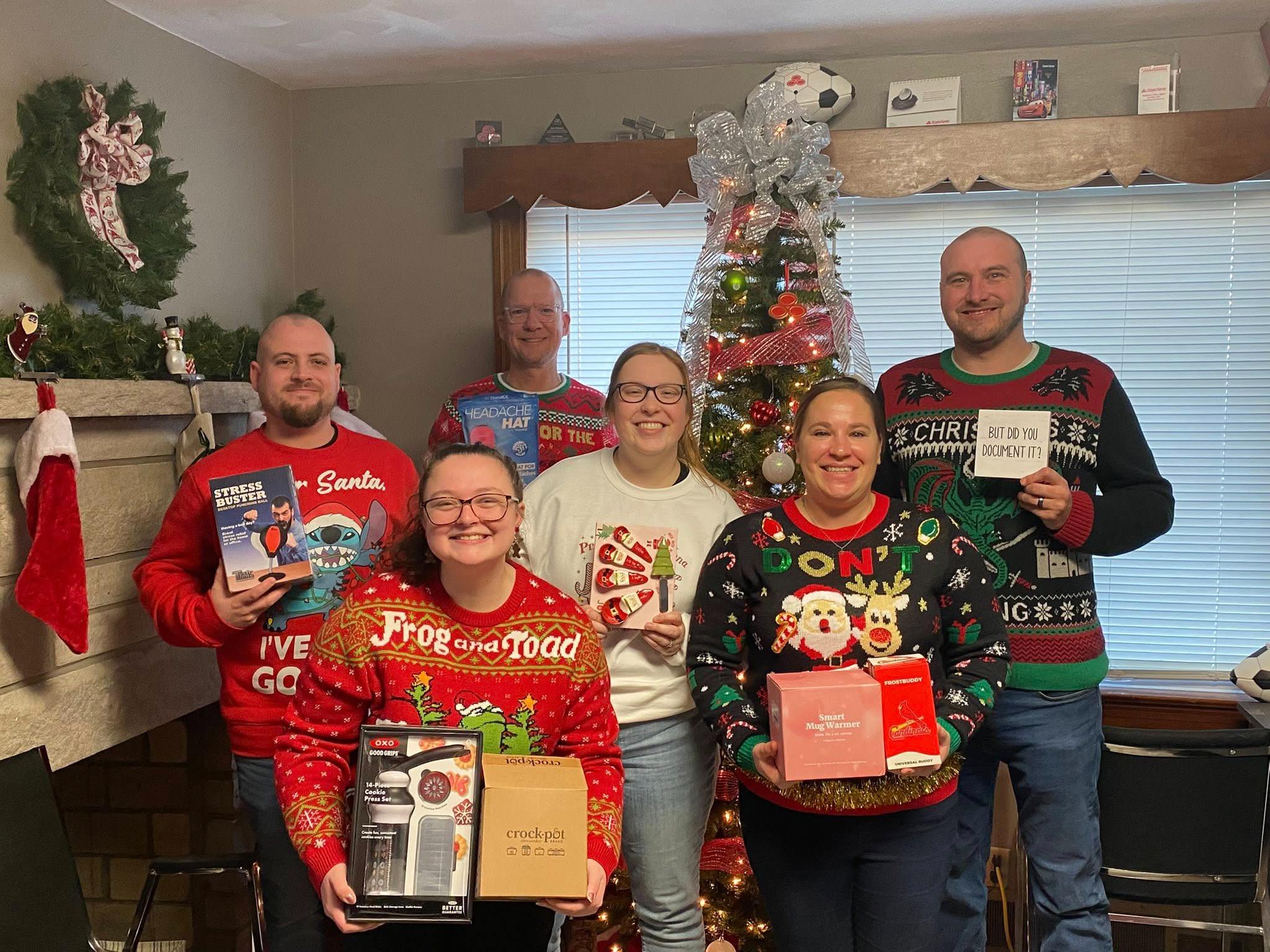 ‘Tis the season…so we celebrated our office Christmas this morning! I’m so blessed to be able to surround myself with these amazing people.