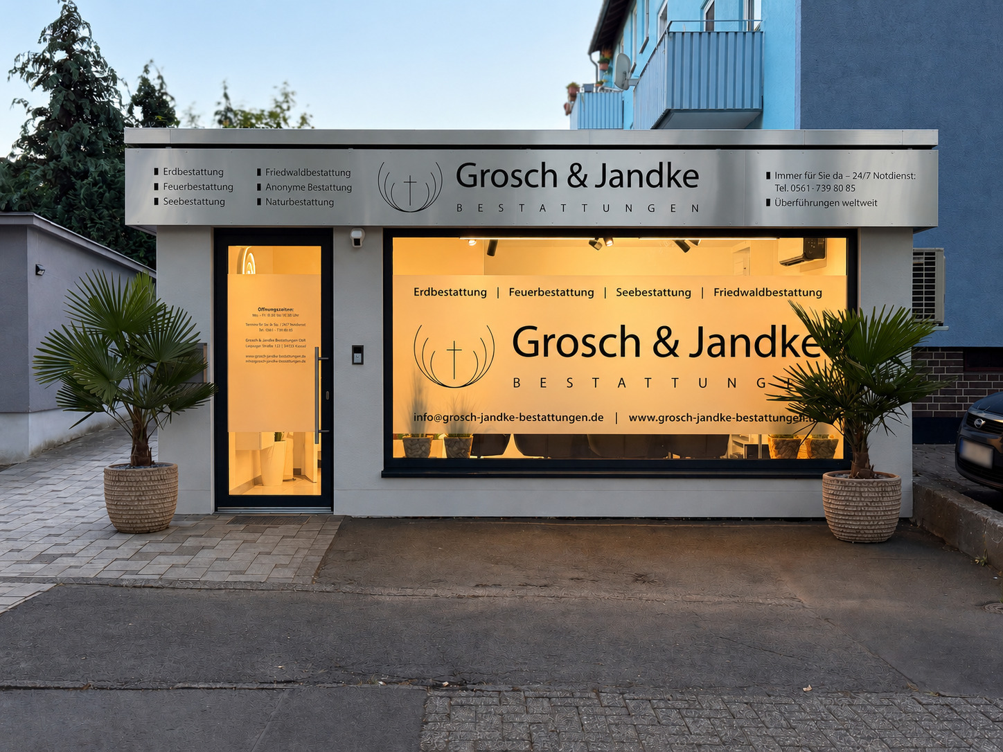 Grosch & Jandke Bestattungen GbR, Ludwig-Mond-Straße 123 in Kassel