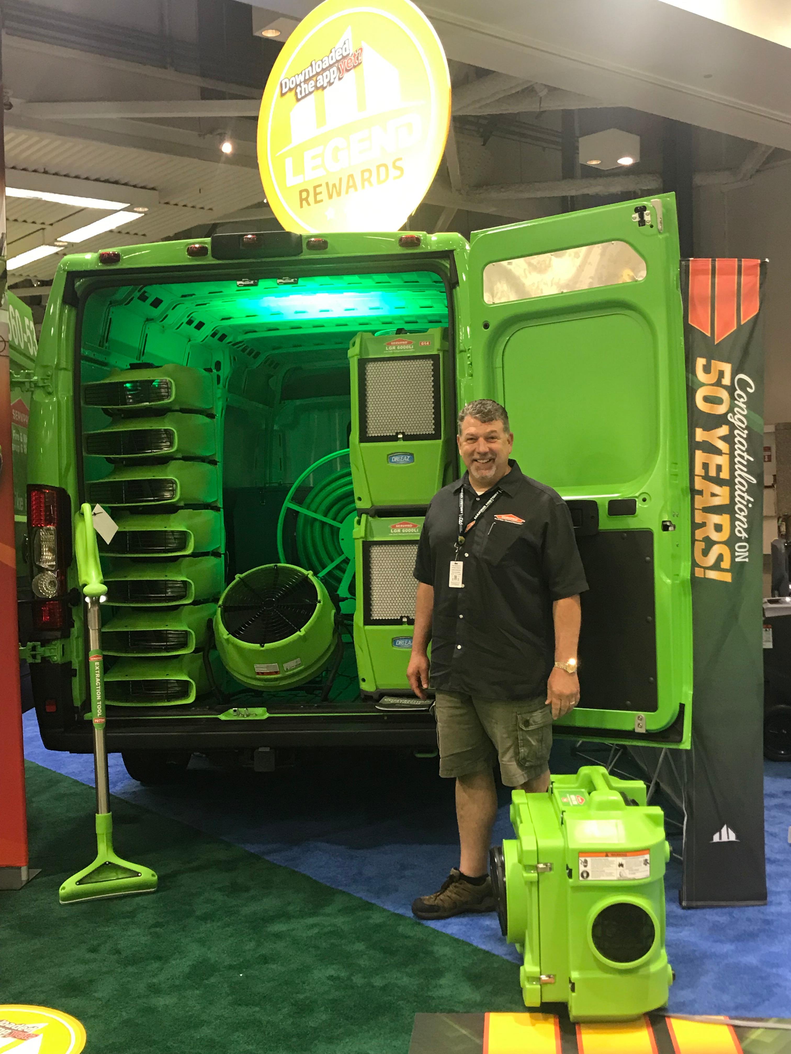Joe is at SERVPRO's 50th annual national convention learning about the latest and greatest innovations in our industry!