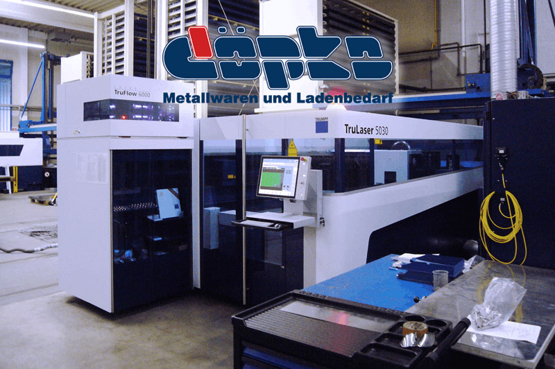 Döpke Metallwaren und Ladenbedarf GmbH, Blankensteinstrasse 34-36 in Bünde