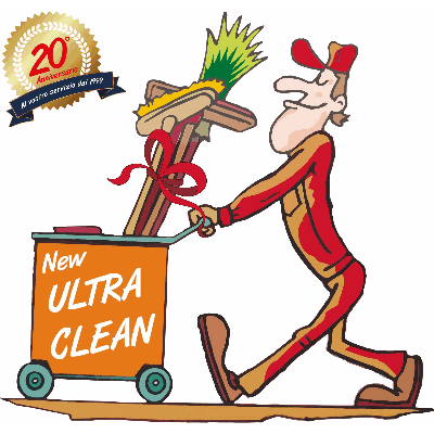 Impresa di Pulizie New Ultra Clean Logo