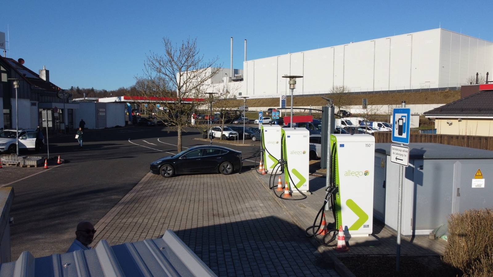 Allego Charging Station, Gottesrain 2 in Mücke