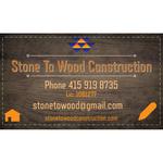Stone To Wood Construction Logo