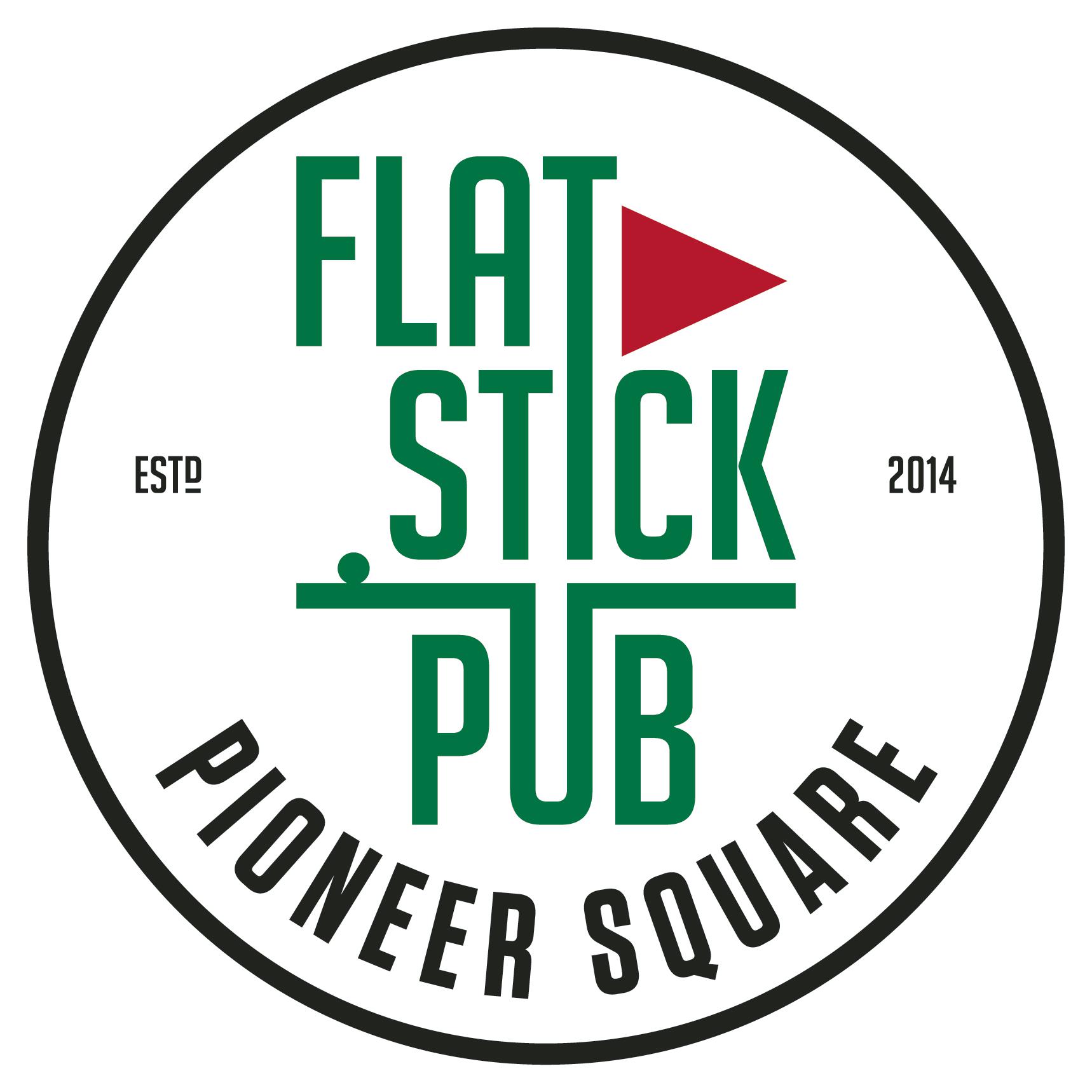 Flatstick Pub - Pioneer Square Logo