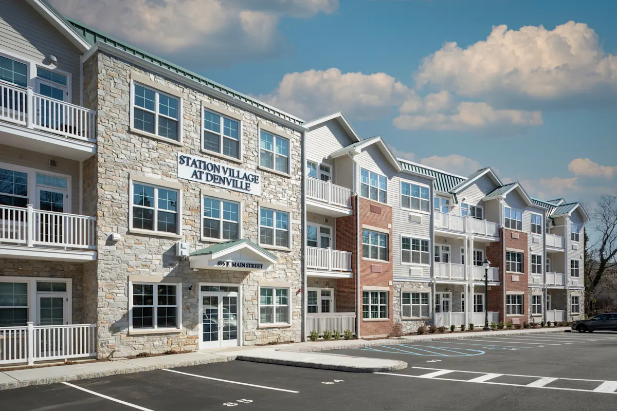 Apartment homes with parking
