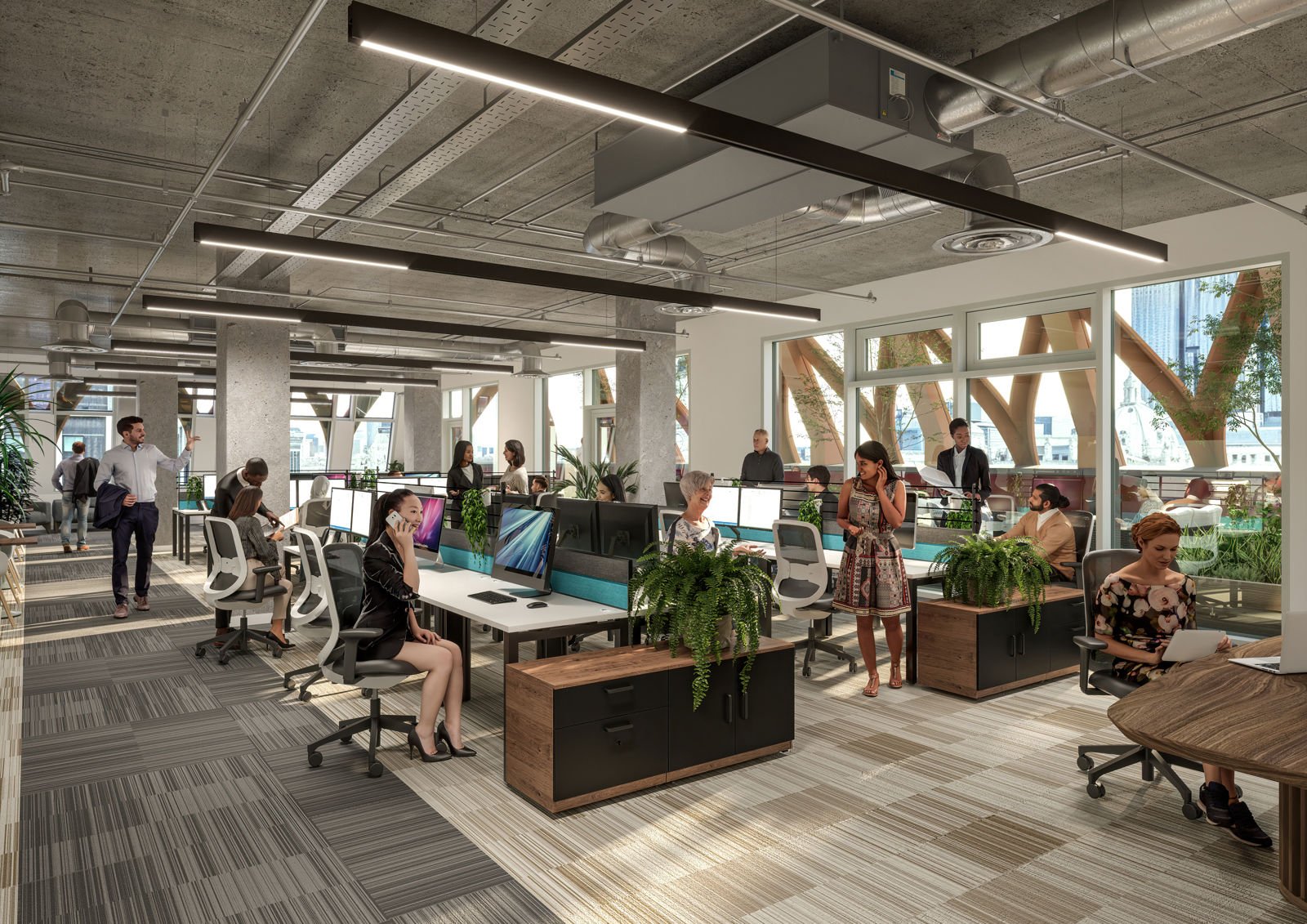 Three Chamberlain Square Interior