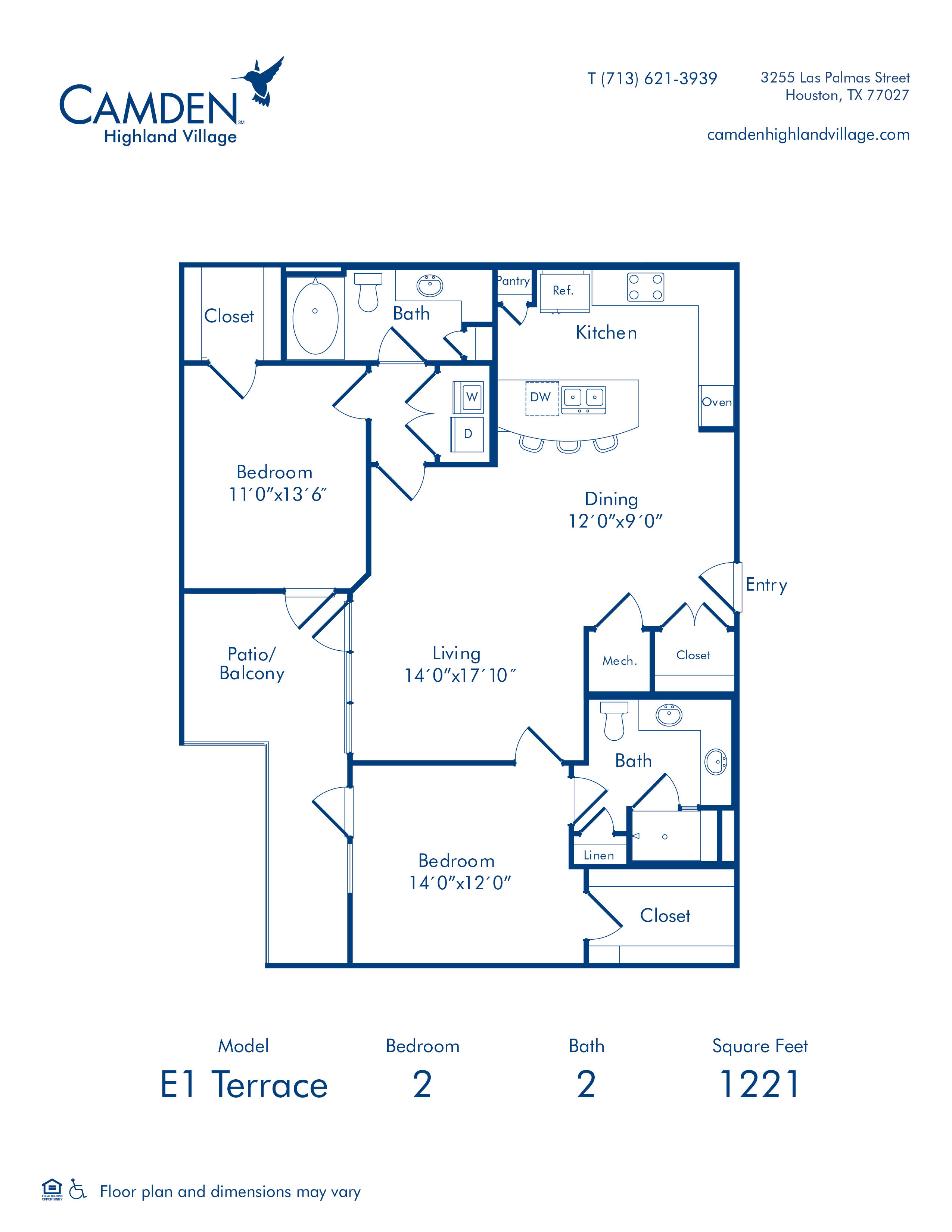 Camden Highland Village Apartments and Townhomes Photo