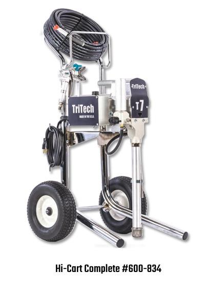 T7 Airless Sprayer, High-Cart Complete #600-834
