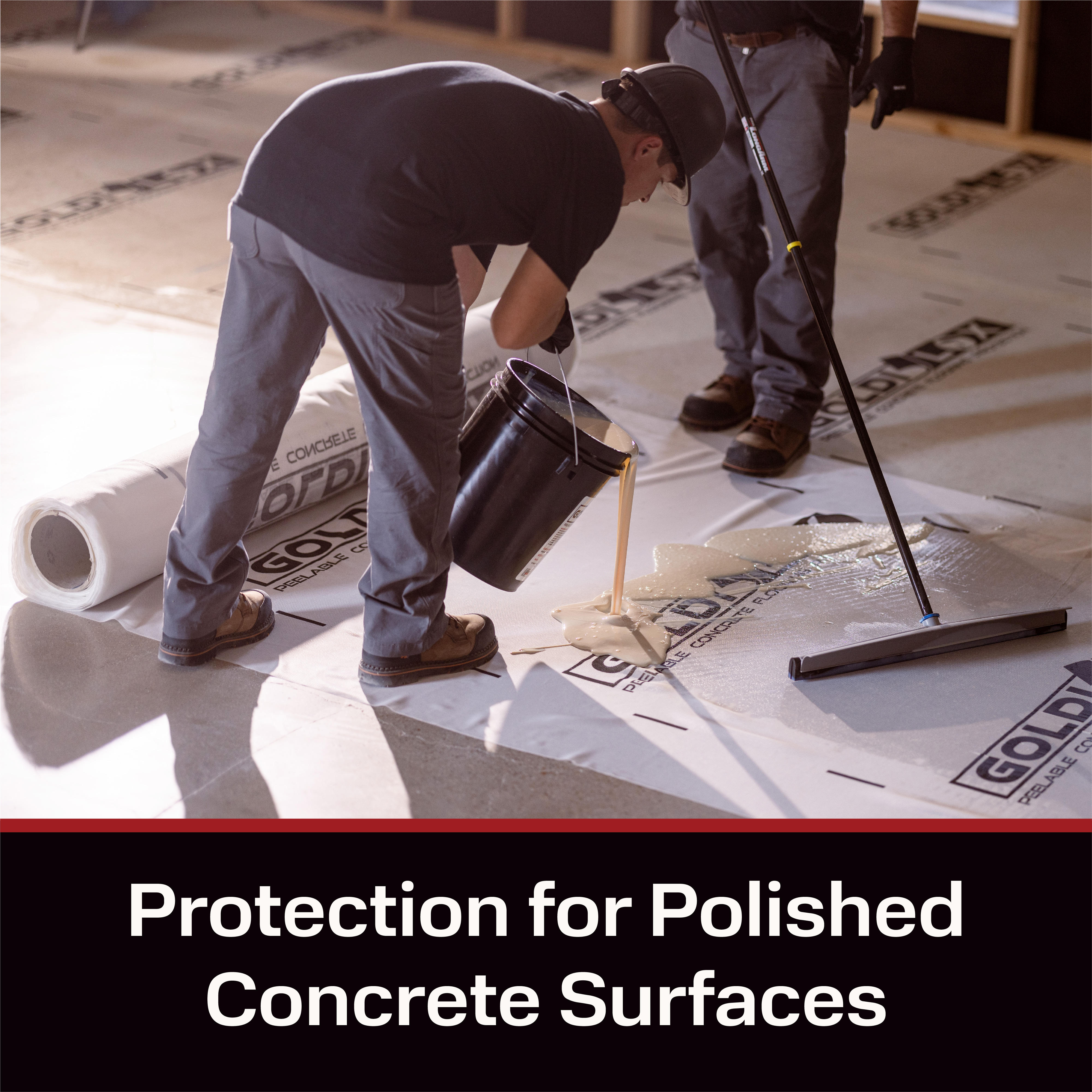 Goldilox Provides Protection for Polished Concrete Surfaces