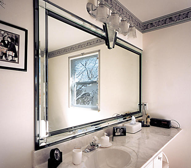 Images Barron Mirror Glass & Door