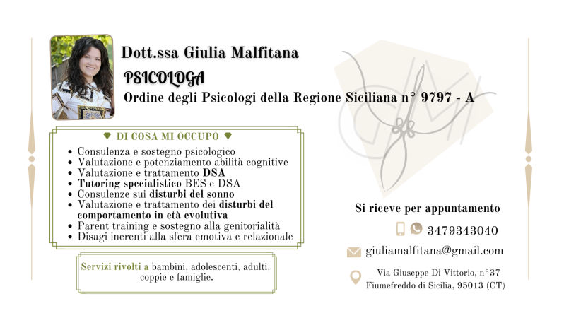 Images Dott.ssa Psicologa Giulia Malfitana