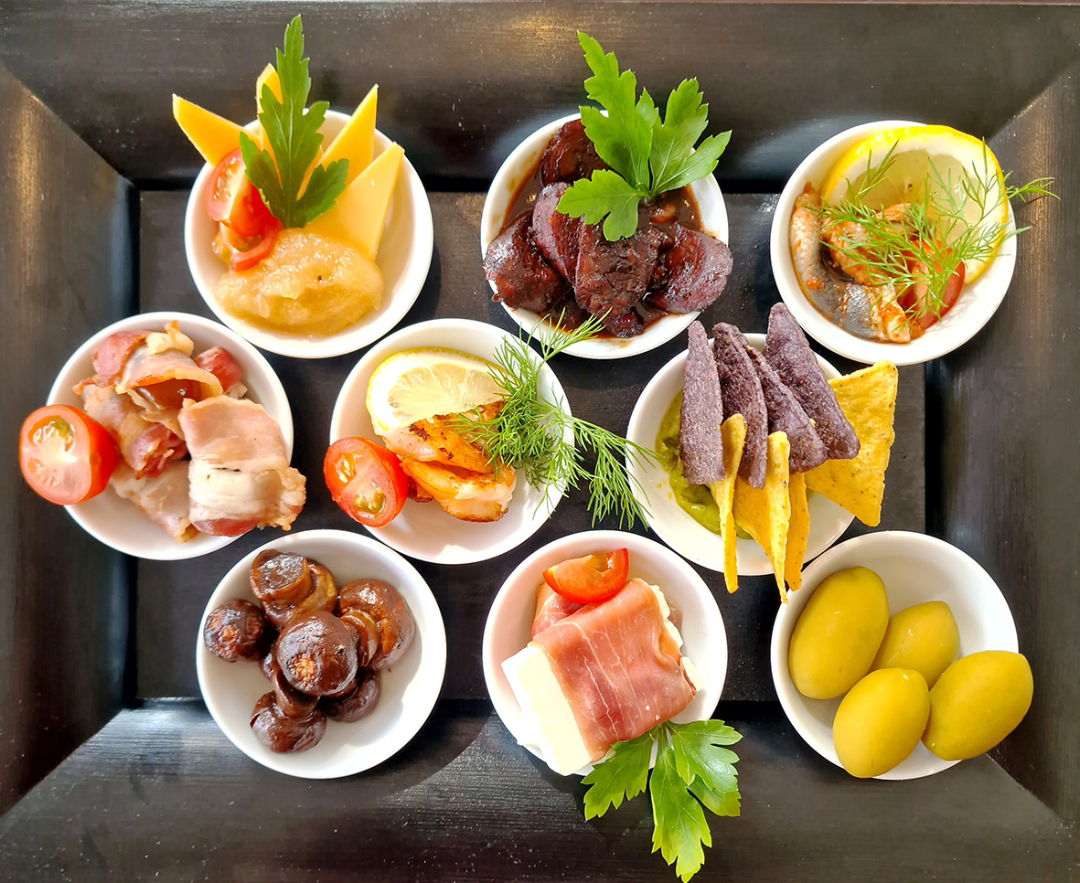Tapas Variation mit 9 Sorten