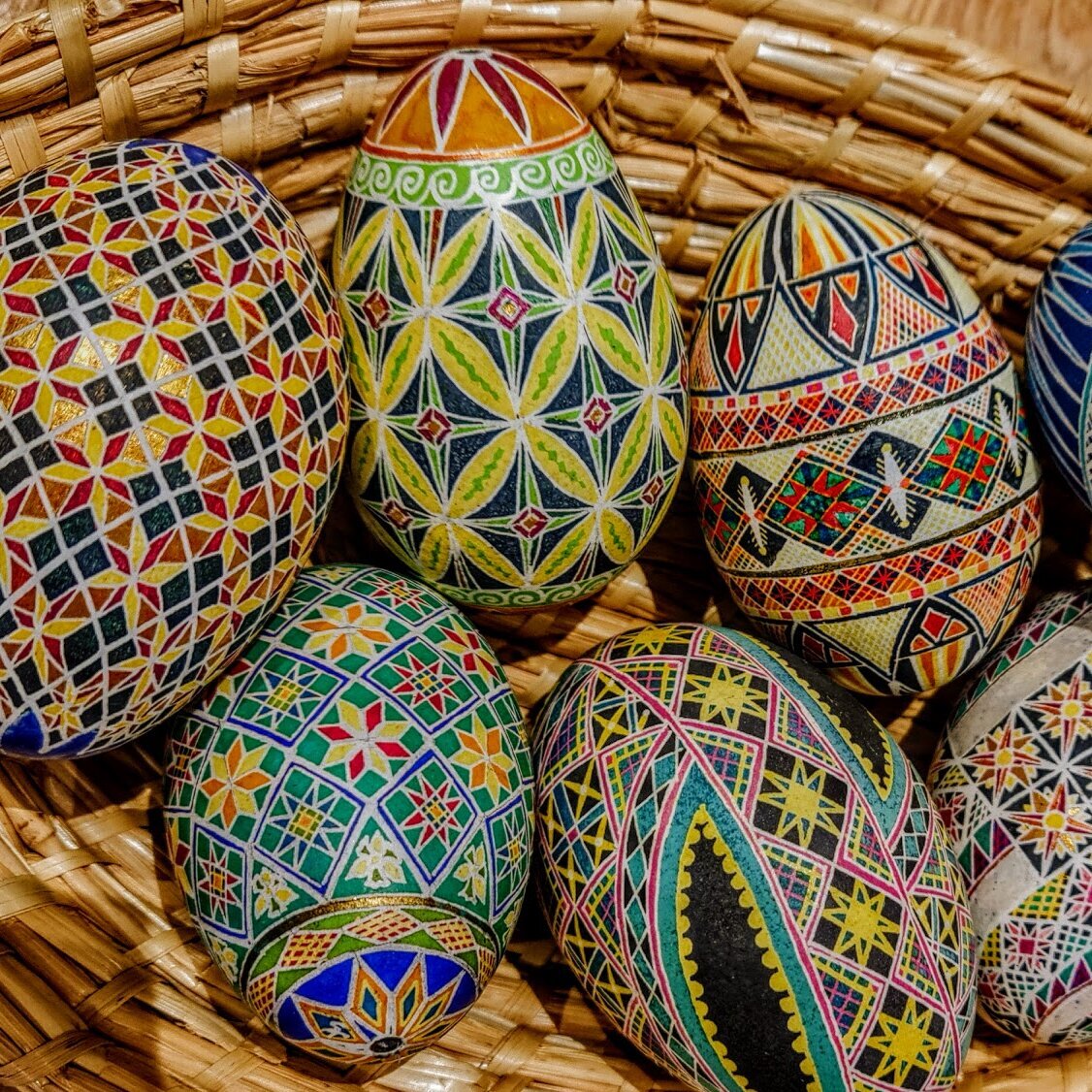 Bilder Gabriele Krecht - Wachstechnik Ostereier & Christbaumkugeln