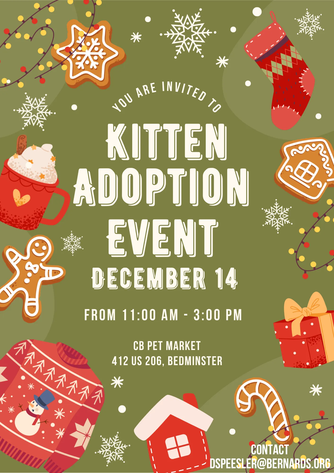 Image of Local Pet Event Bernards Township Cat Adoptions Nearby