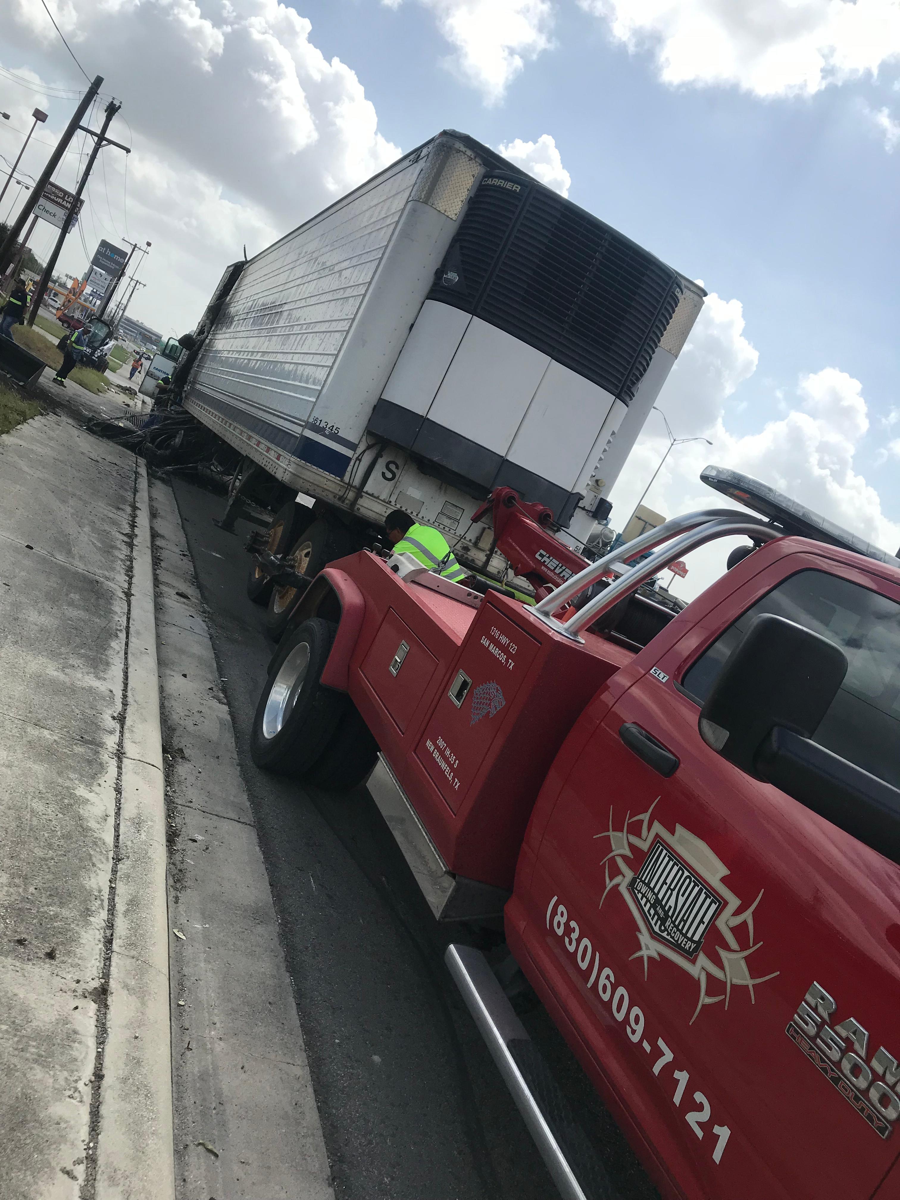 Interstate Towing and Recovery | (830) 609-7167 | New Braunfels TX | Towing & Recovery Services | Emergency Recovery | Heavy Duty Towing | Interstate Towing | Convenient Storage | Quick Response Times
Roadside Assistance | Fuel Delivery | Battery Service | 24 Hour Towing Service | Light Duty Towing | Medium Duty Towing | Flatbed Towing | Box Truck Towing | School Bus Towing | Classic Car Towing | Dually Towing | Exotic Towing | Junk Car Removal | Limousine Towing | Winching & Extraction | Wrecker Towing | Luxury Car Towing | Accident Recovery | Equipment Transportation | Moving Forklifts | Scissor Lifts Movers | Boom Lifts Movers | Bull Dozers Movers | Excavators Movers
Compressors Movers | Loadshifts | Wide Loads Transportation | Exotic Car & Sport Car Towing | Long Distance Towing | Auto Transport | Tipsy Towing | Lockouts | Jump Starts | Motorcycle Towing
