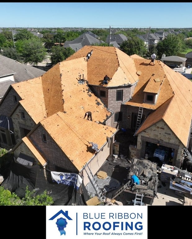 Images Blue Ribbon Roofing LLC - Jersey Village Roof Replacement