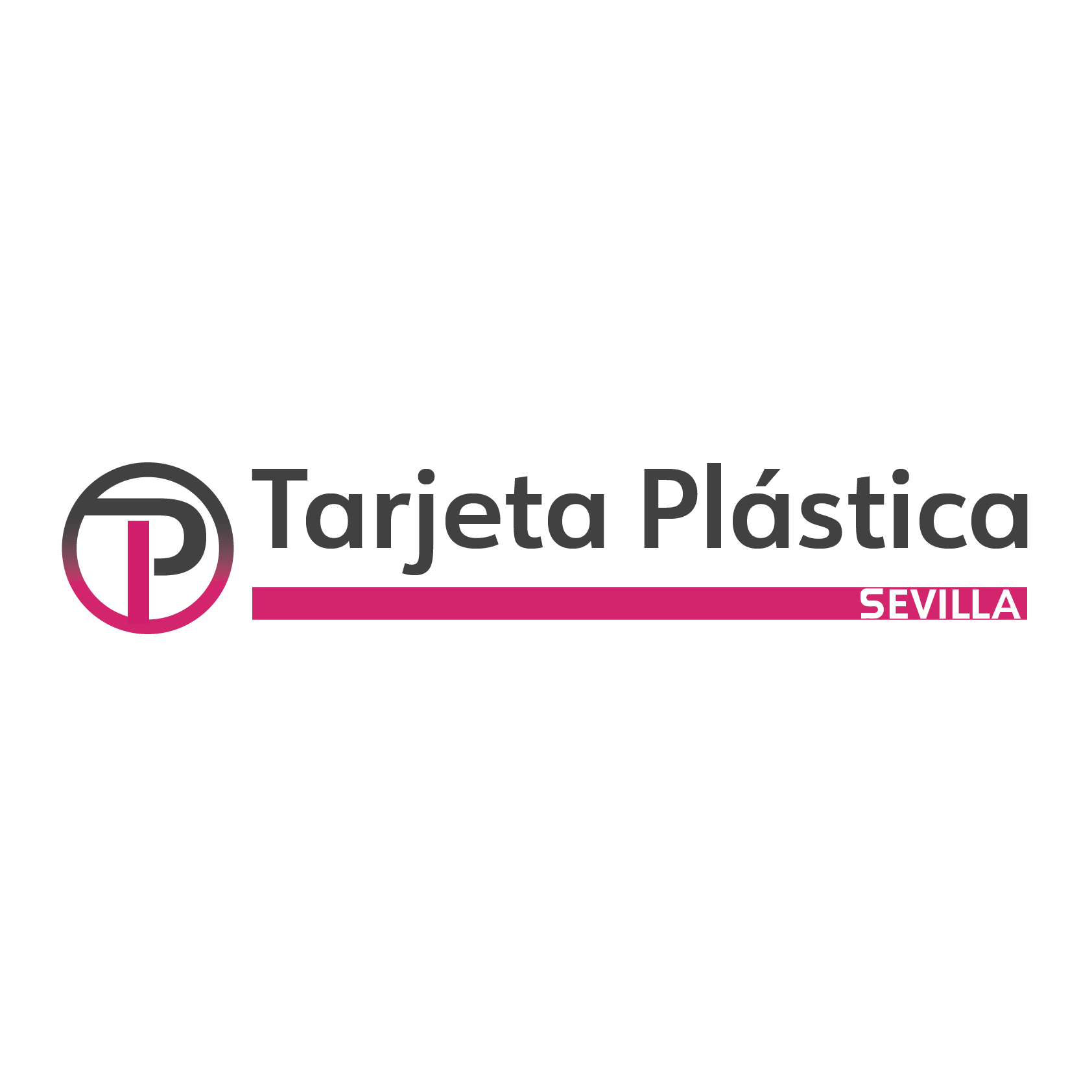 Tarjeta Plástica Sevilla Logo