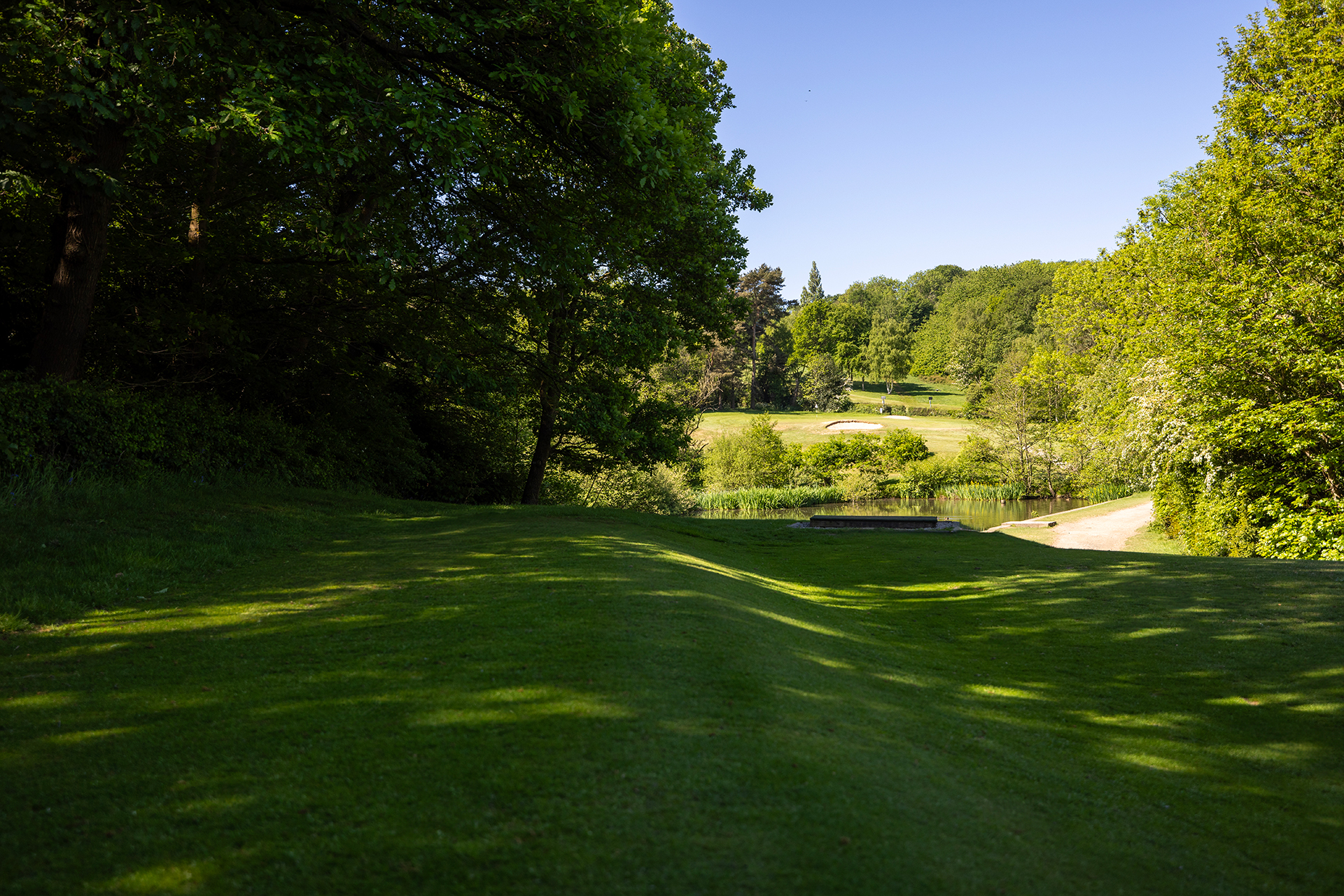Beauchief Golf Course in Sheffield features tree-lined fairways and rolling parkland set against a scenic countryside backdrop.
